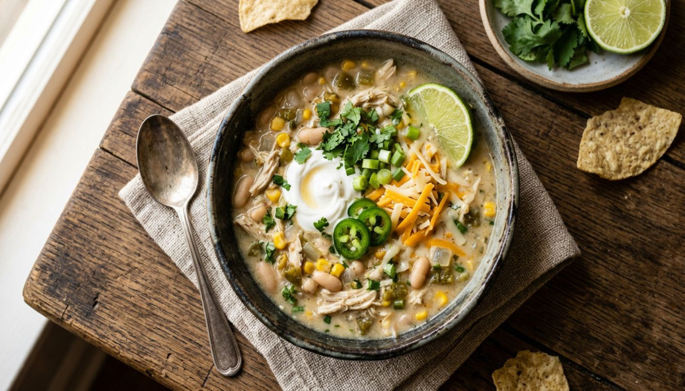 Comment préparer un chili blanc au poulet avec une mijoteuse ?